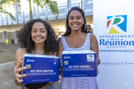 Eulalie et Maureen, nouvelles ambassadrices du développement durable du collège Emile Hugot