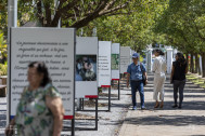 Une exposition photo retraçant les passages de l'ancien Président de La République à la Réunion, est visible dans les allées du Jardin de l'Etat jusqu’au 7 octobre