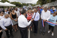 Inauguration de la rue Jean Albany