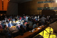 Le public dans la salle de la Maison de l'UNESCO