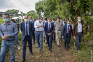 Visite de la plantation MELISSA à Saint Benoît