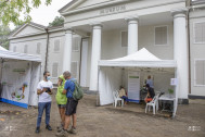 un atelier dans le cadre de la concertation citoyenne s'est déroulé dans le Jardin de l'Etat à St Denis