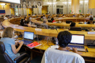 L'hémicycle du Département pendant la séance